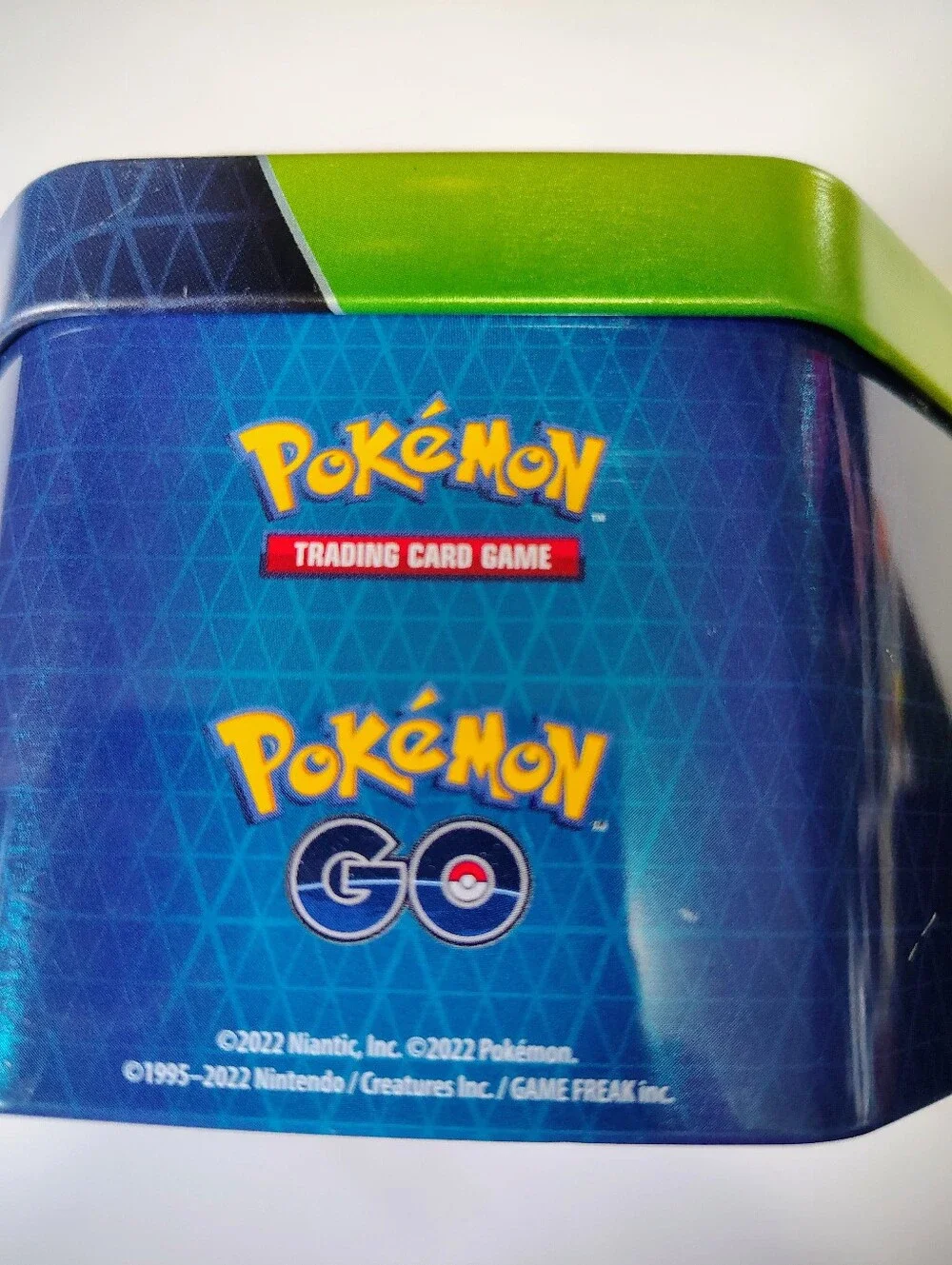 Pokemon Go Card Tin Empty